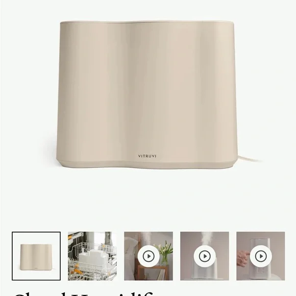 COPY - Vitruvi Cream Air Humidifier - Picture 3 of 4